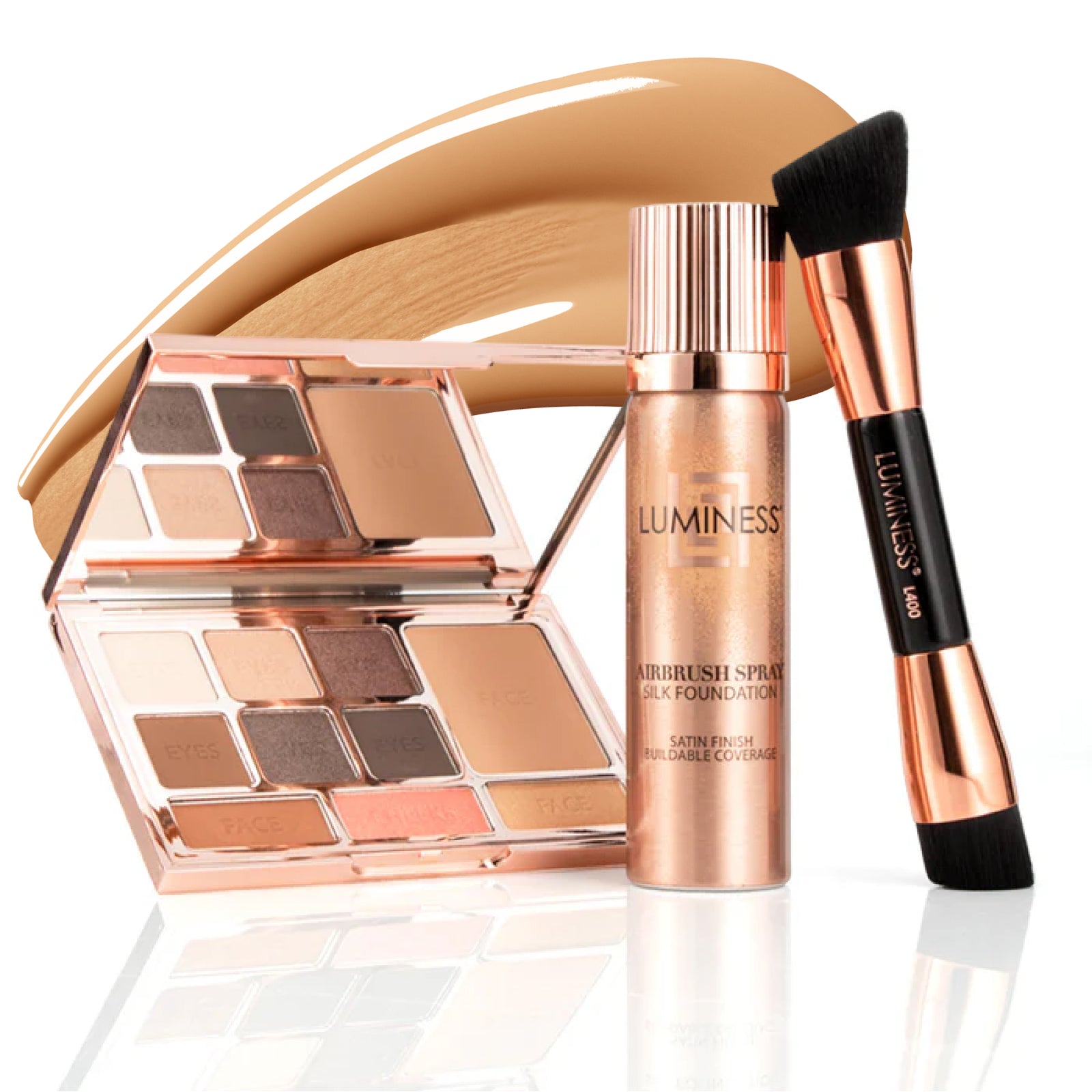 All-in-One Face Time Complete Airbrush Kit – LUMINESS