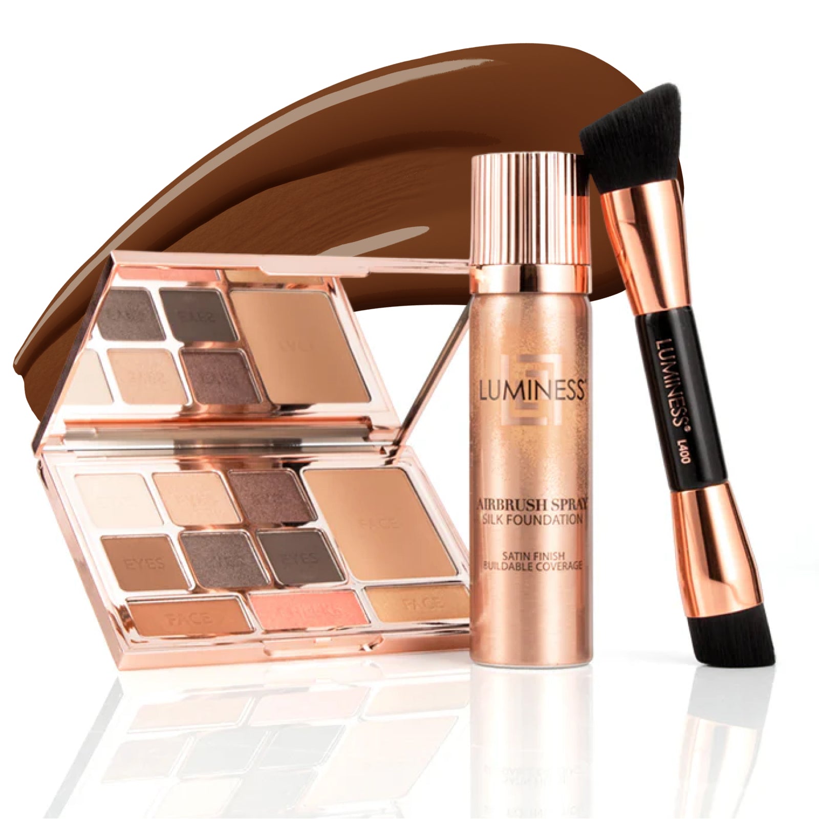 All-in-One Face Time Complete Airbrush Kit – LUMINESS