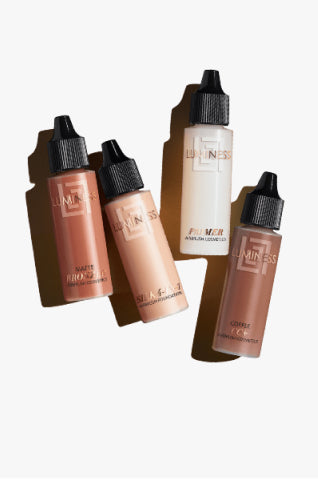 Four bottles of foundation