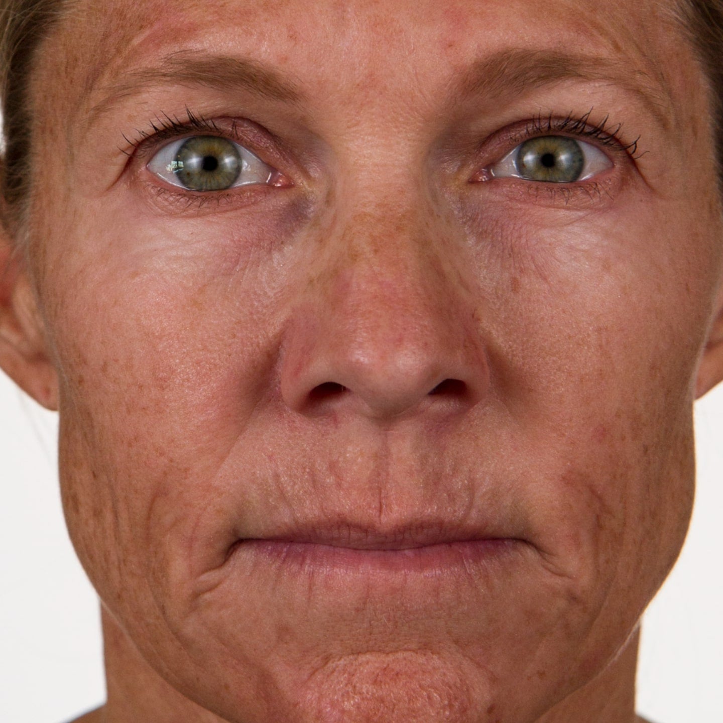 Close up photo of a woman's face