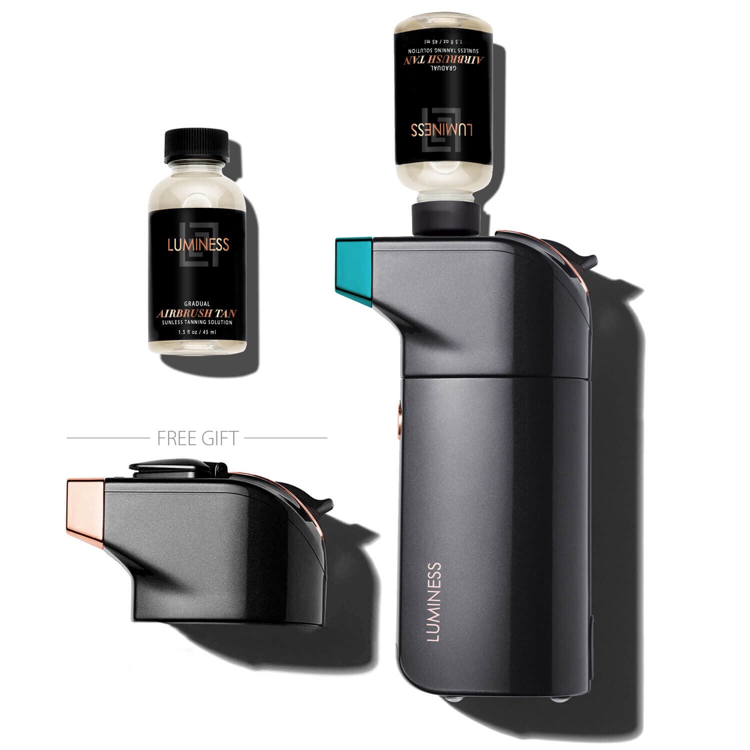 Breeze Pro Airbrush Tanning Kit Airbrush Makeup Kit LUMINESS