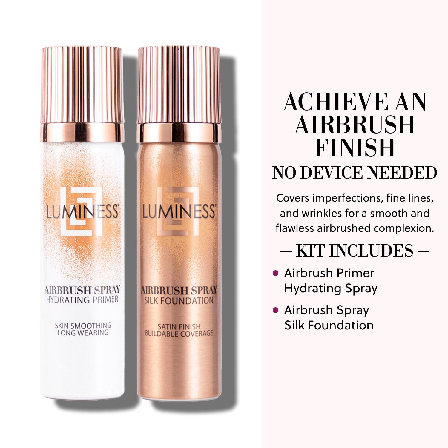 Airbrush Spray Silk Foundation Hydrating Primer Kit