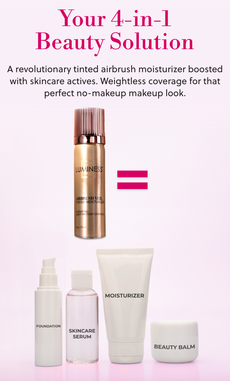 Airbrush Veil Tinted Moisturizer – LUMINESS
