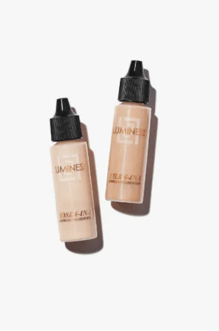 Product photo of two bottles of light foundation