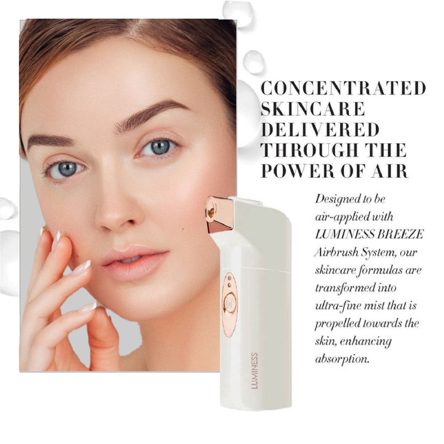 Shop Airbrush Skincare Serum in Mist – LUMINESS