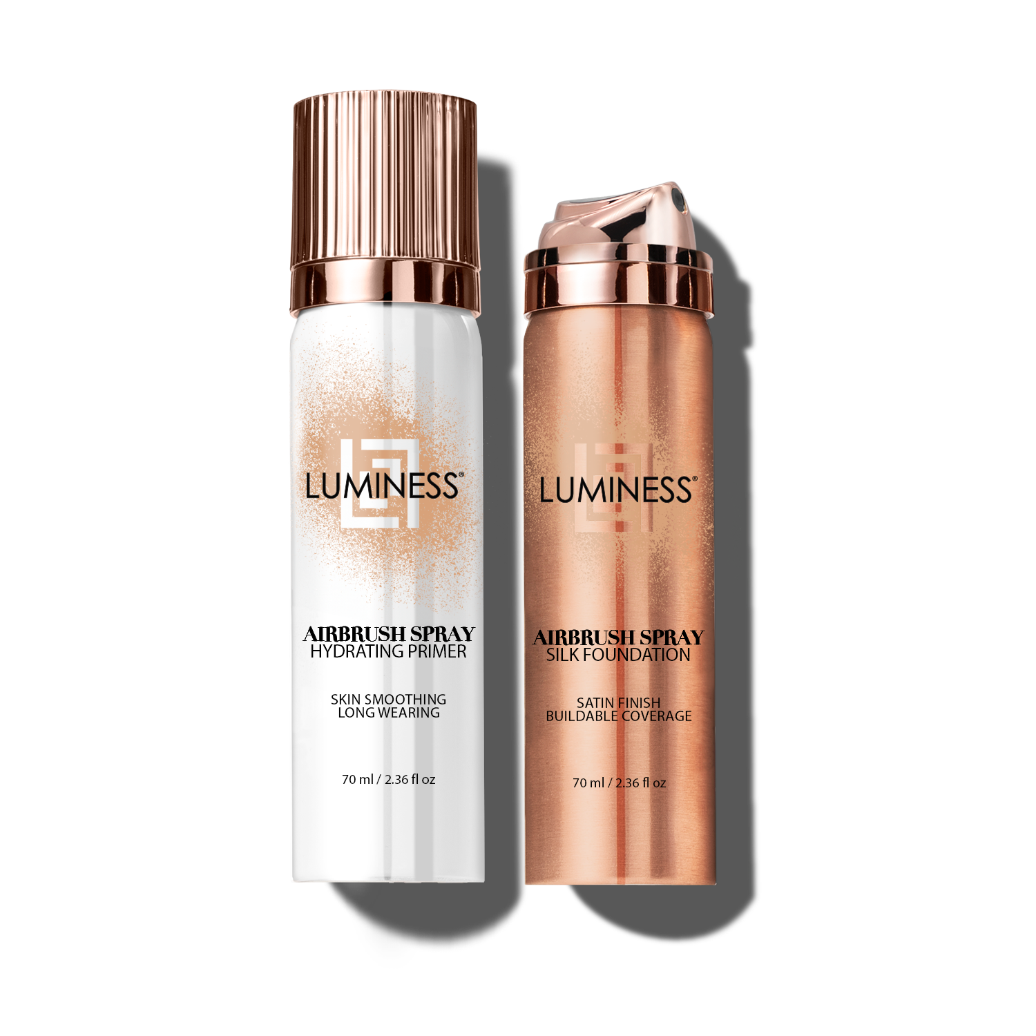 Silk Foundation & Hydrating Primer Kit For Flawless Results LUMINESS
