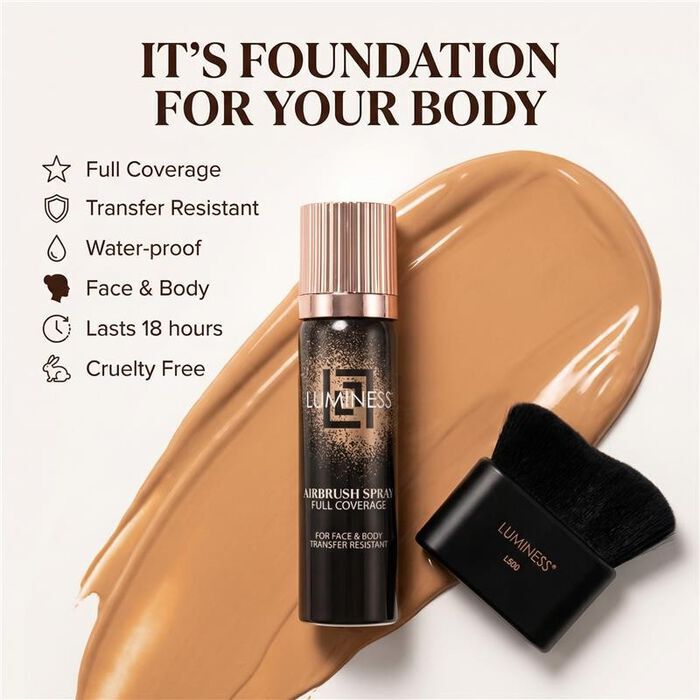 Transfer-proof Airbrush Body Coverage Perfector Kit